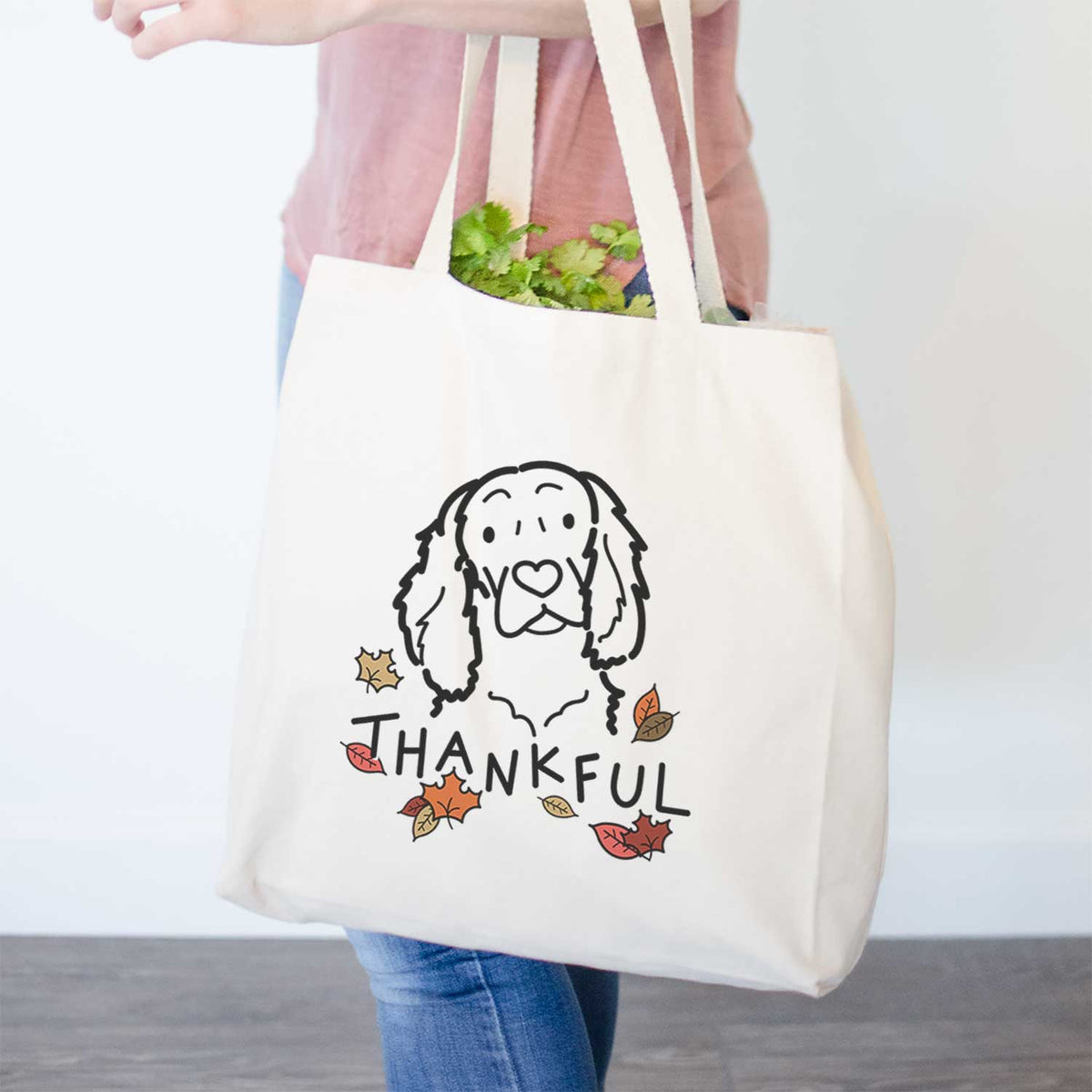 Thankful Boykin Spaniel - Tote Bag