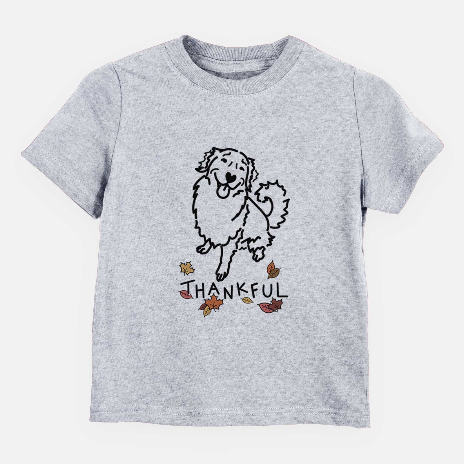 Thankful Golden Retriever - Brinkley - Kids/Youth/Toddler Shirt