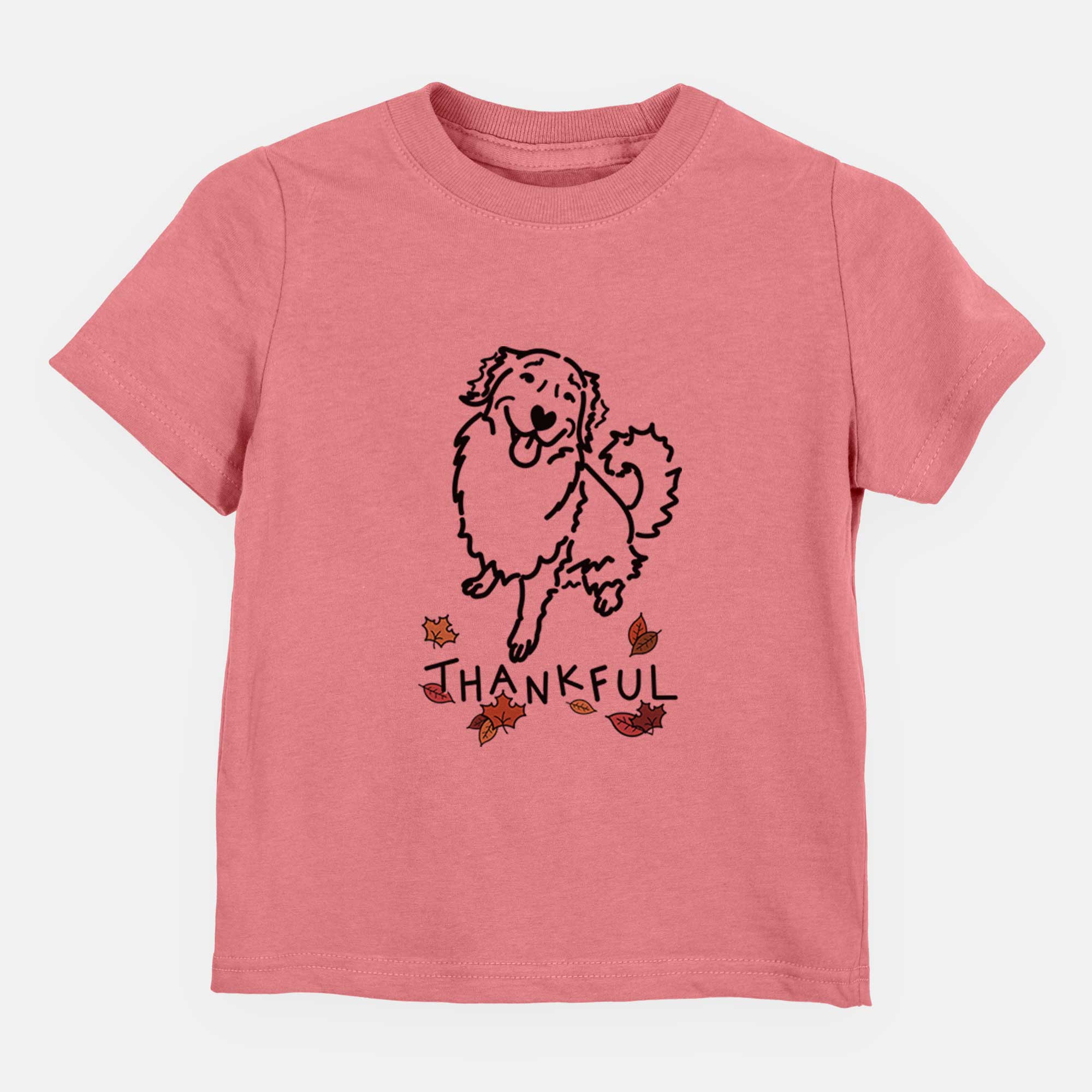 Thankful Golden Retriever - Brinkley - Kids/Youth/Toddler Shirt