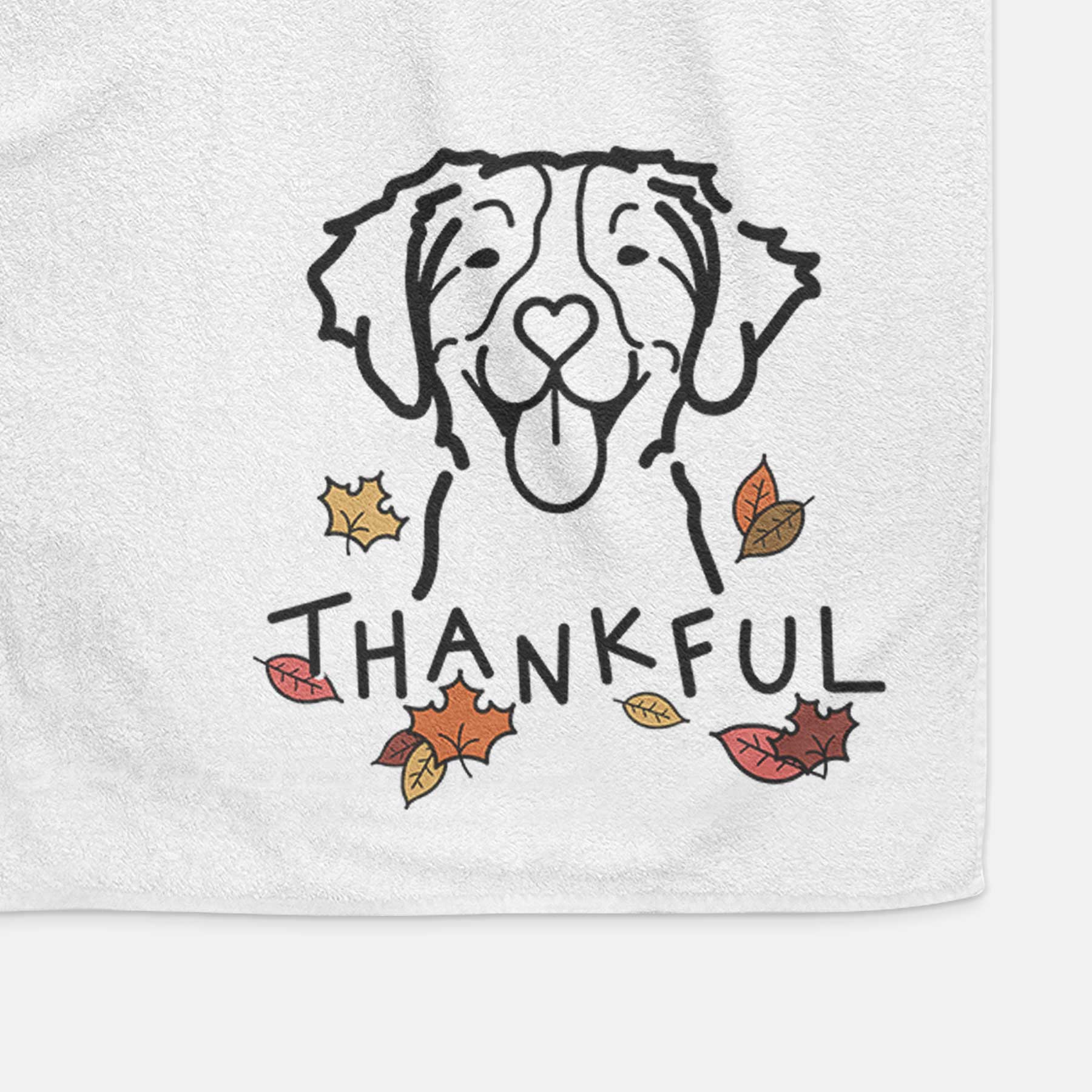 Thankful Brittany - Decorative Hand Towel