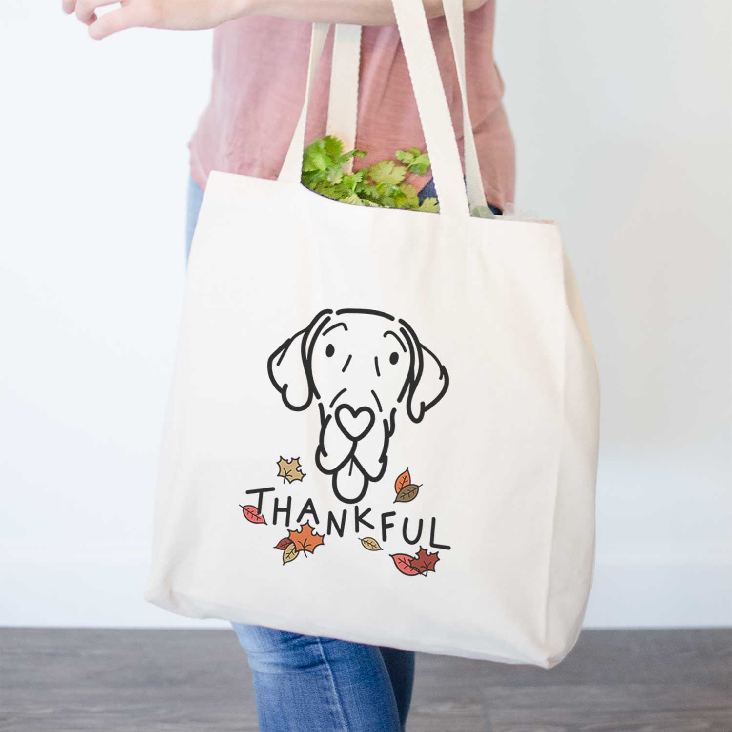 Thankful Great Dane - Bruce - Tote Bag