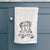 Thankful Bull Mastiff - Vivian - Decorative Hand Towel