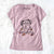 Thankful Bull Mastiff - Vivian - Women's Perfect V-neck Shirt