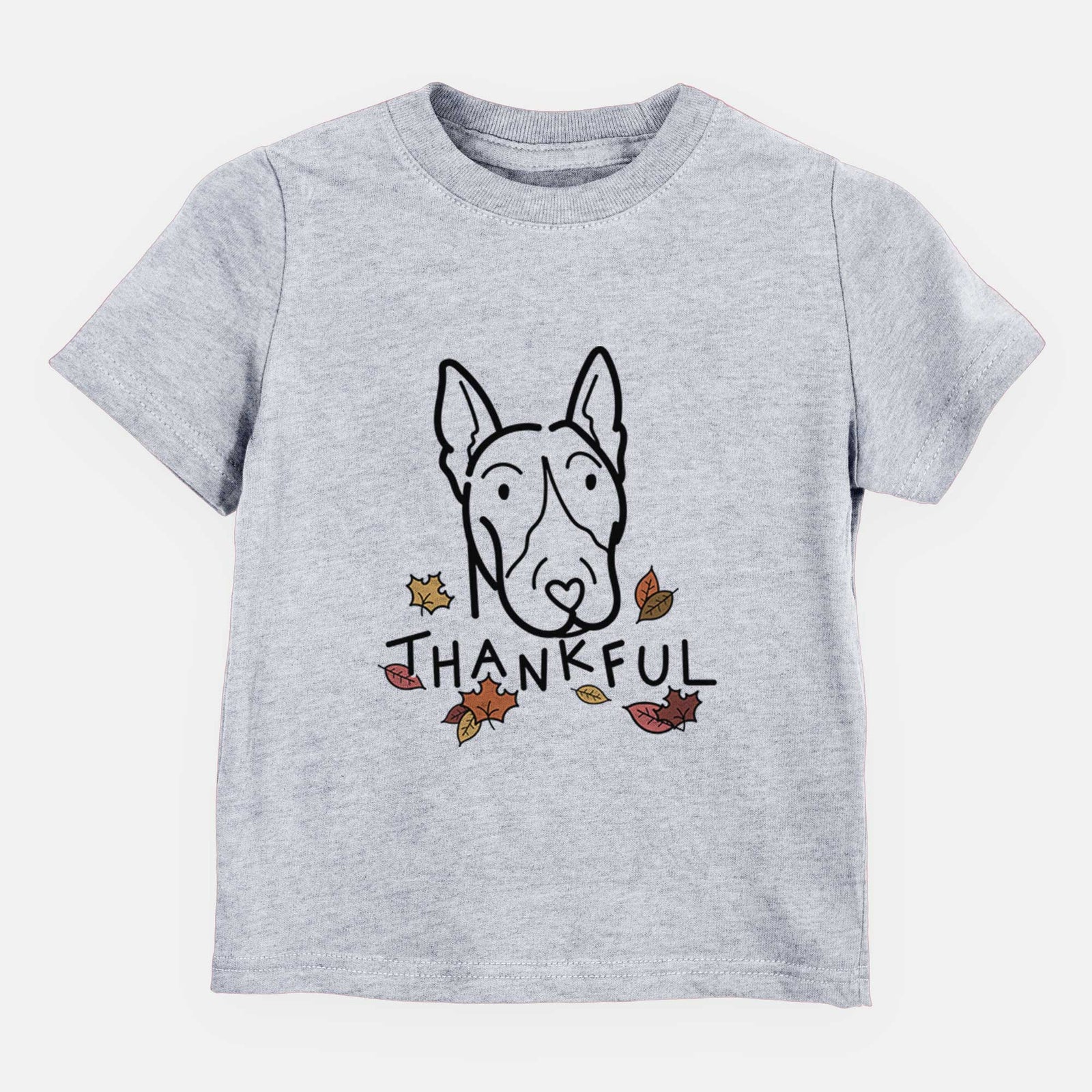 Thankful Bull Terrier - Kids/Youth/Toddler Shirt