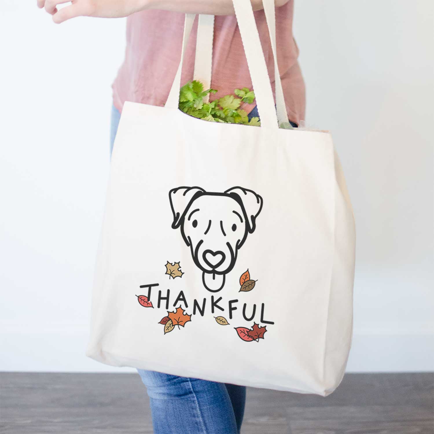 Thankful Jack Russell Terrier - Cammy - Tote Bag