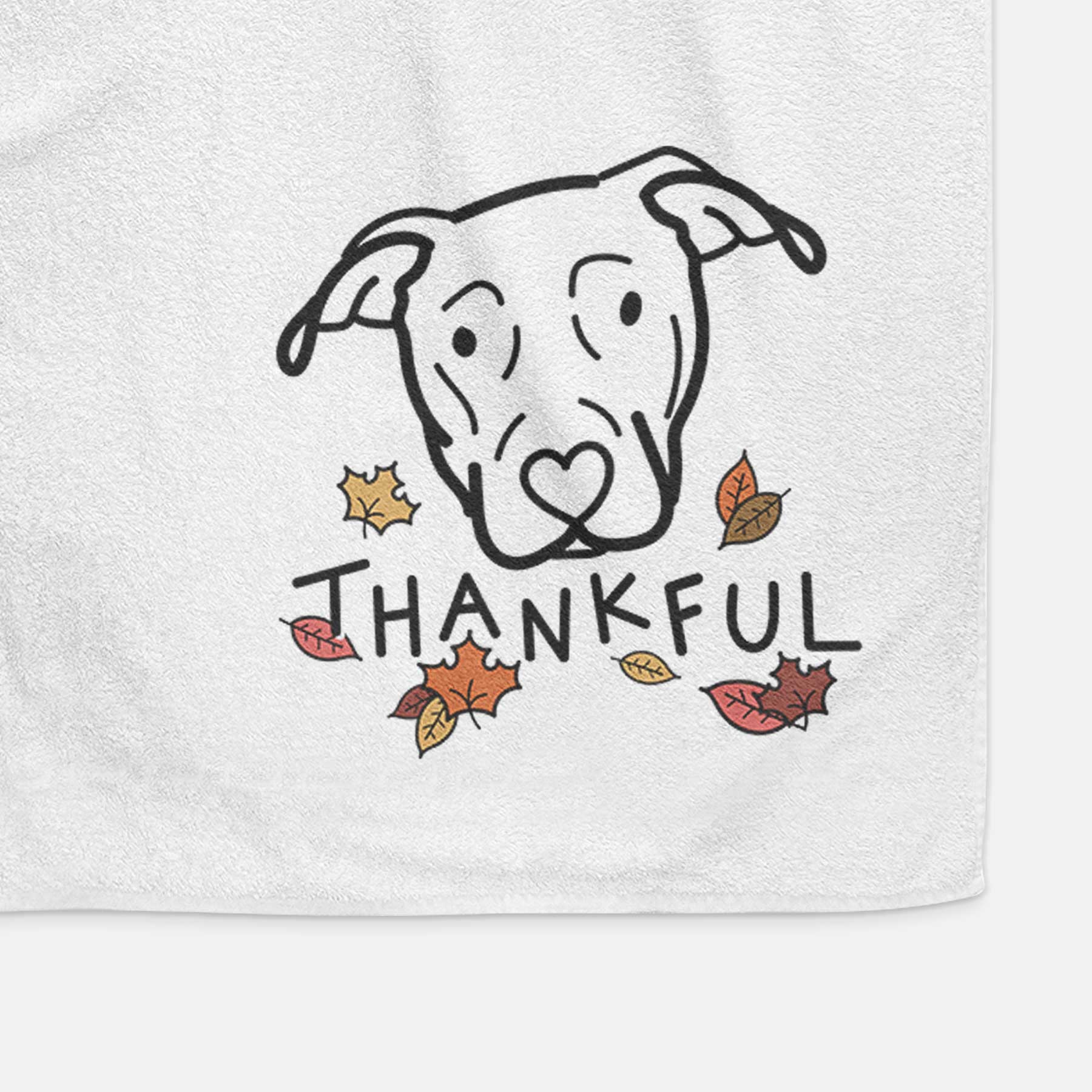 Thankful Catahoula - Decorative Hand Towel