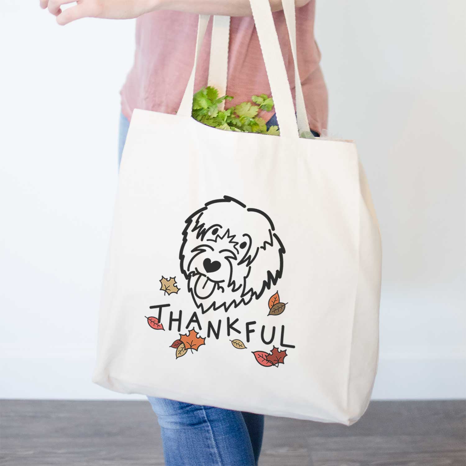 Thankful Catalan Sheepdog - Tote Bag