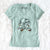 Thankful Cat in a Box - Charlie - Women's V-neck Shirt