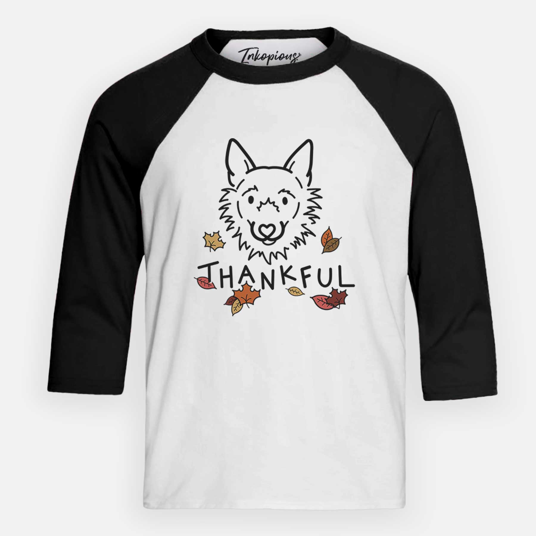 Thankful Super Mutt - Chewy - Youth 3/4 Long Sleeve