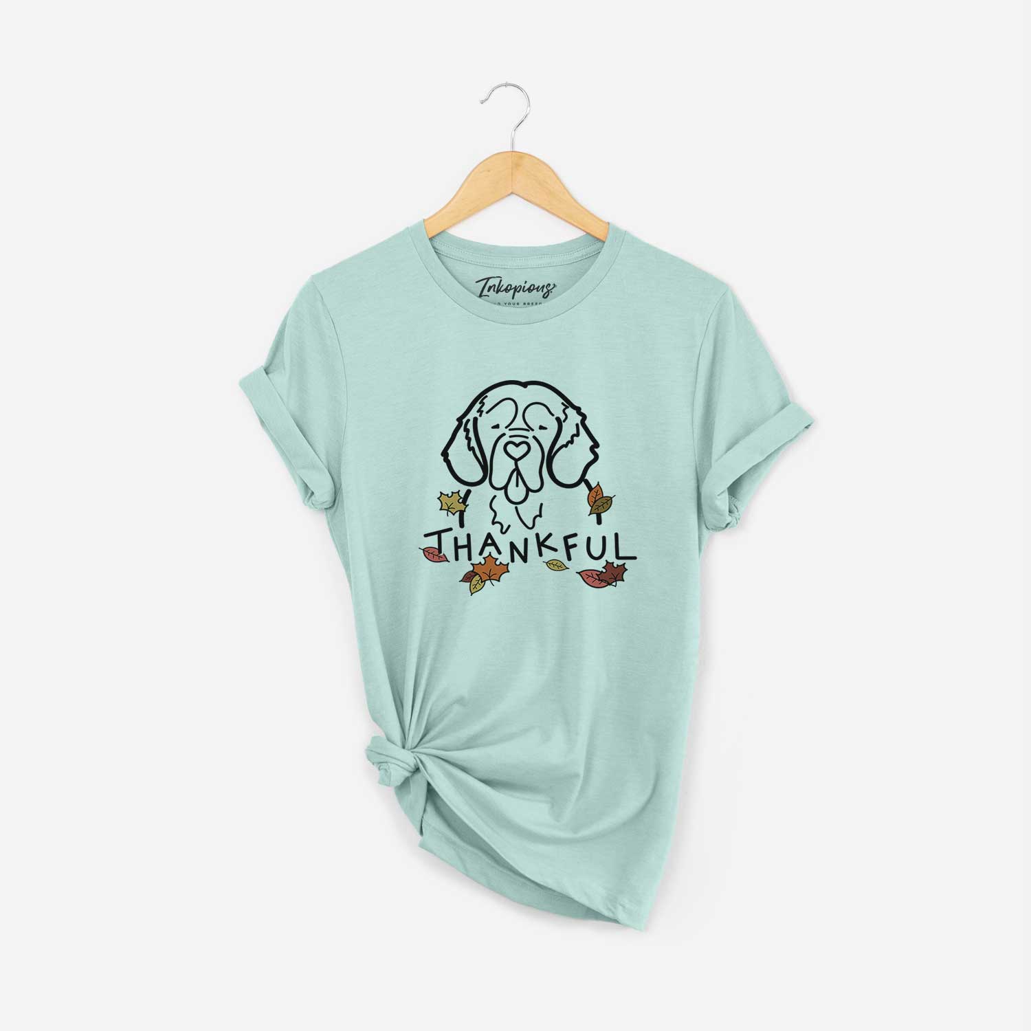 Thankful Clumber Spaniel - Unisex Crewneck