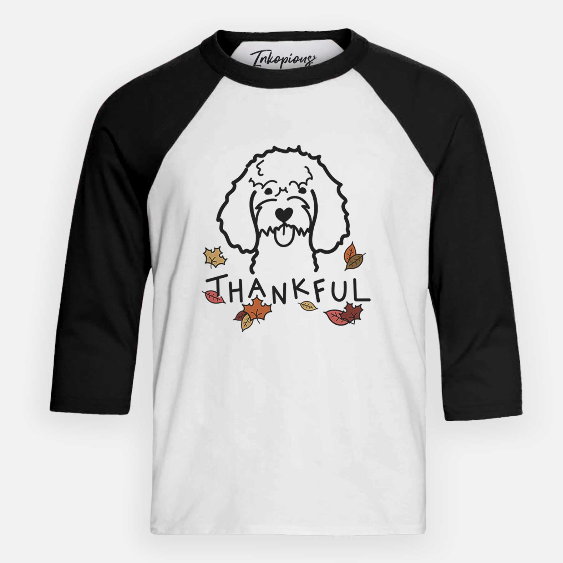 Thankful Cockapoo - Youth 3/4 Long Sleeve