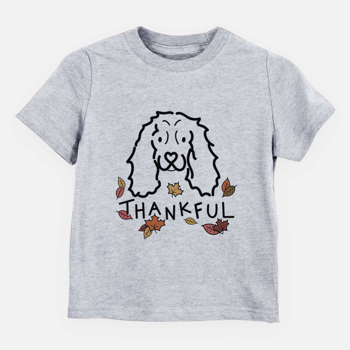 Thankful American Cocker Spaniel - Kids/Youth/Toddler Shirt