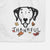 Thankful Dalmatian - Decorative Hand Towel