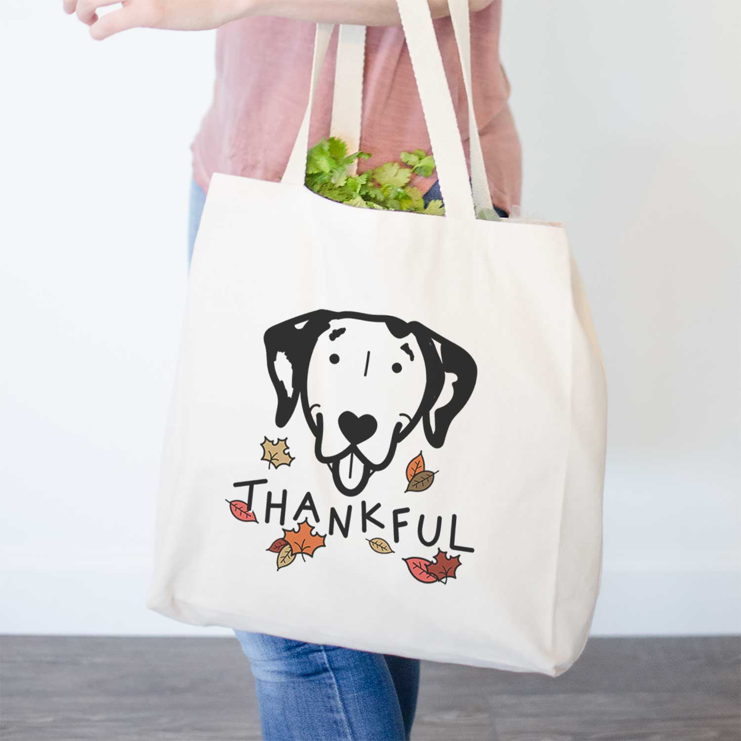 Thankful Dalmatian - Tote Bag