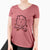 Thankful Guinea Pig - Duke - Women's V-neck Shirt