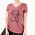 Thankful Great Dane - Duncan - Women's V-neck Shirt