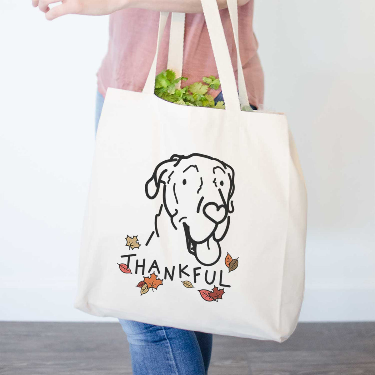 Thankful Great Dane - Duncan - Tote Bag