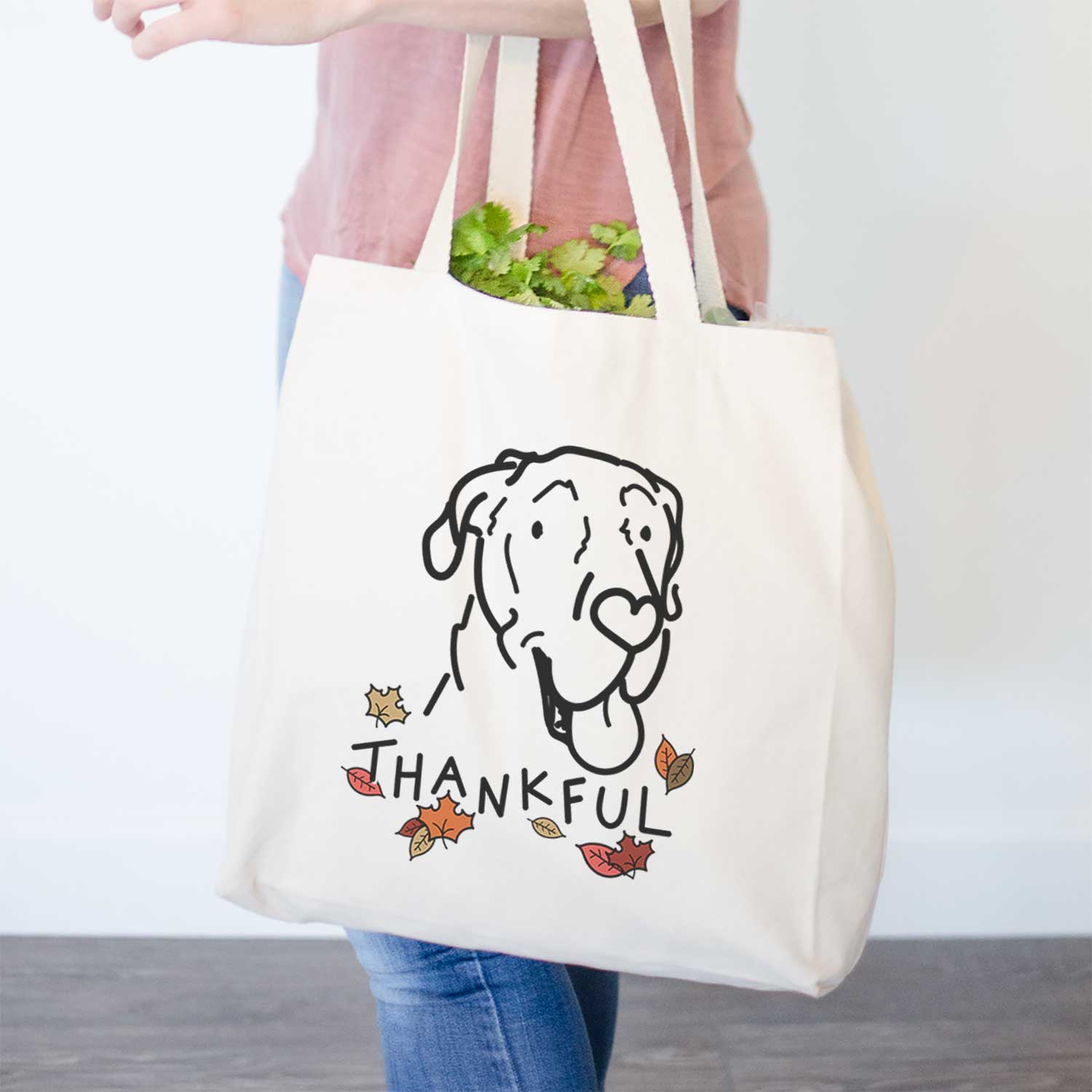 Thankful Great Dane - Duncan - Tote Bag