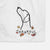 Thankful English Pointer Profile - Decorative Hand Towel