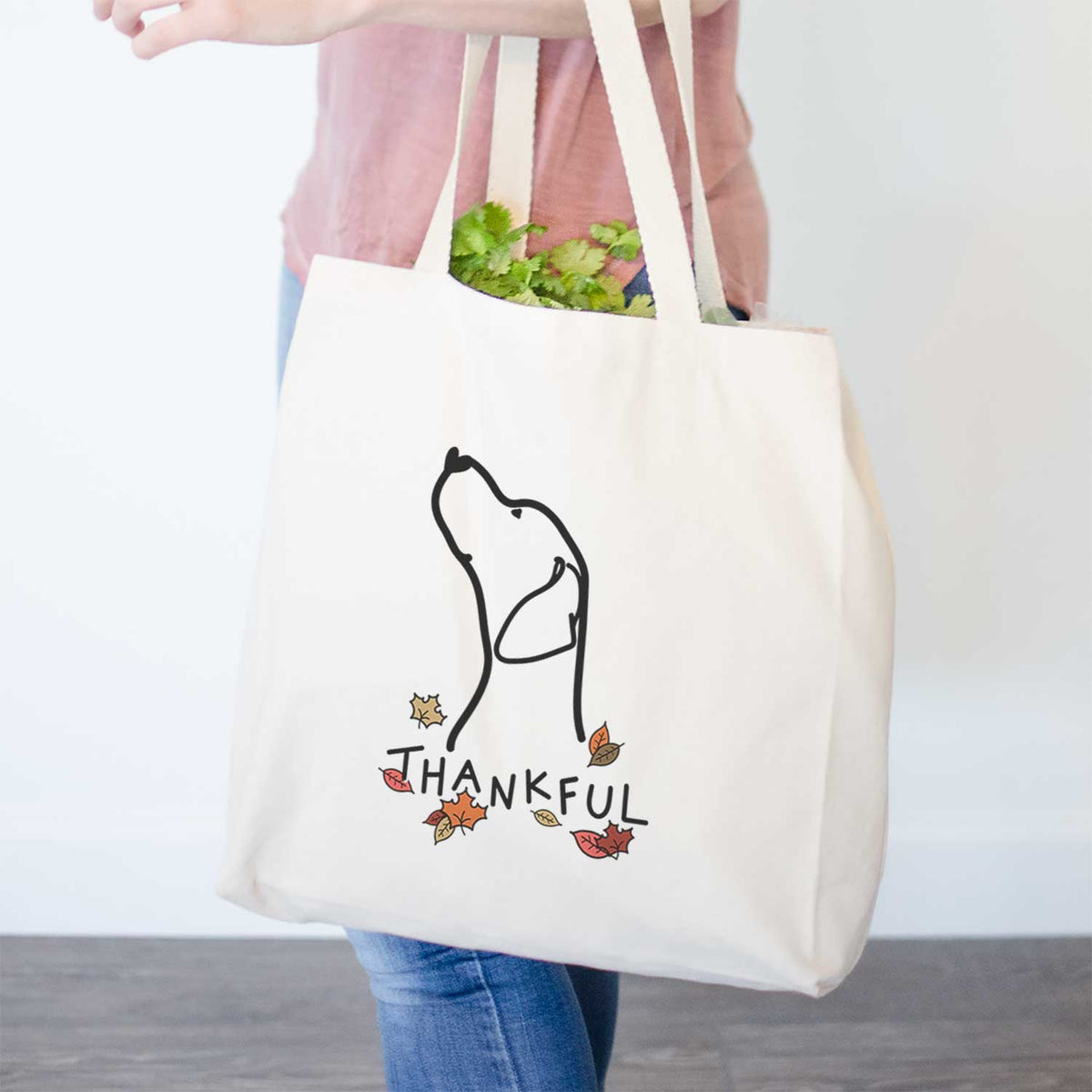 Thankful English Pointer Profile - Tote Bag