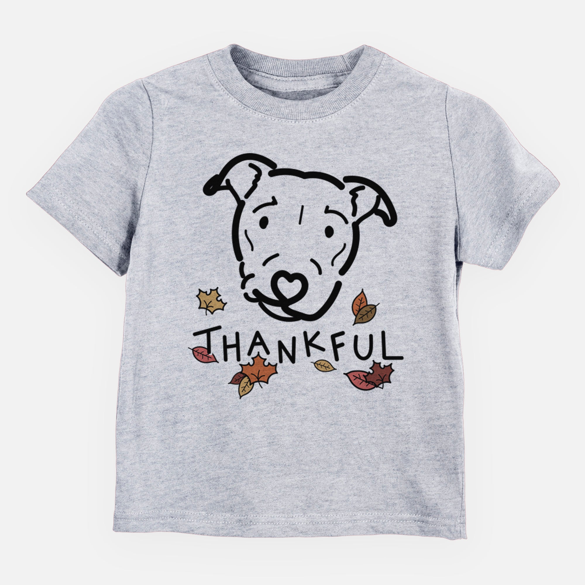 Thankful Pitbull Mix - Ernie - Kids/Youth/Toddler Shirt