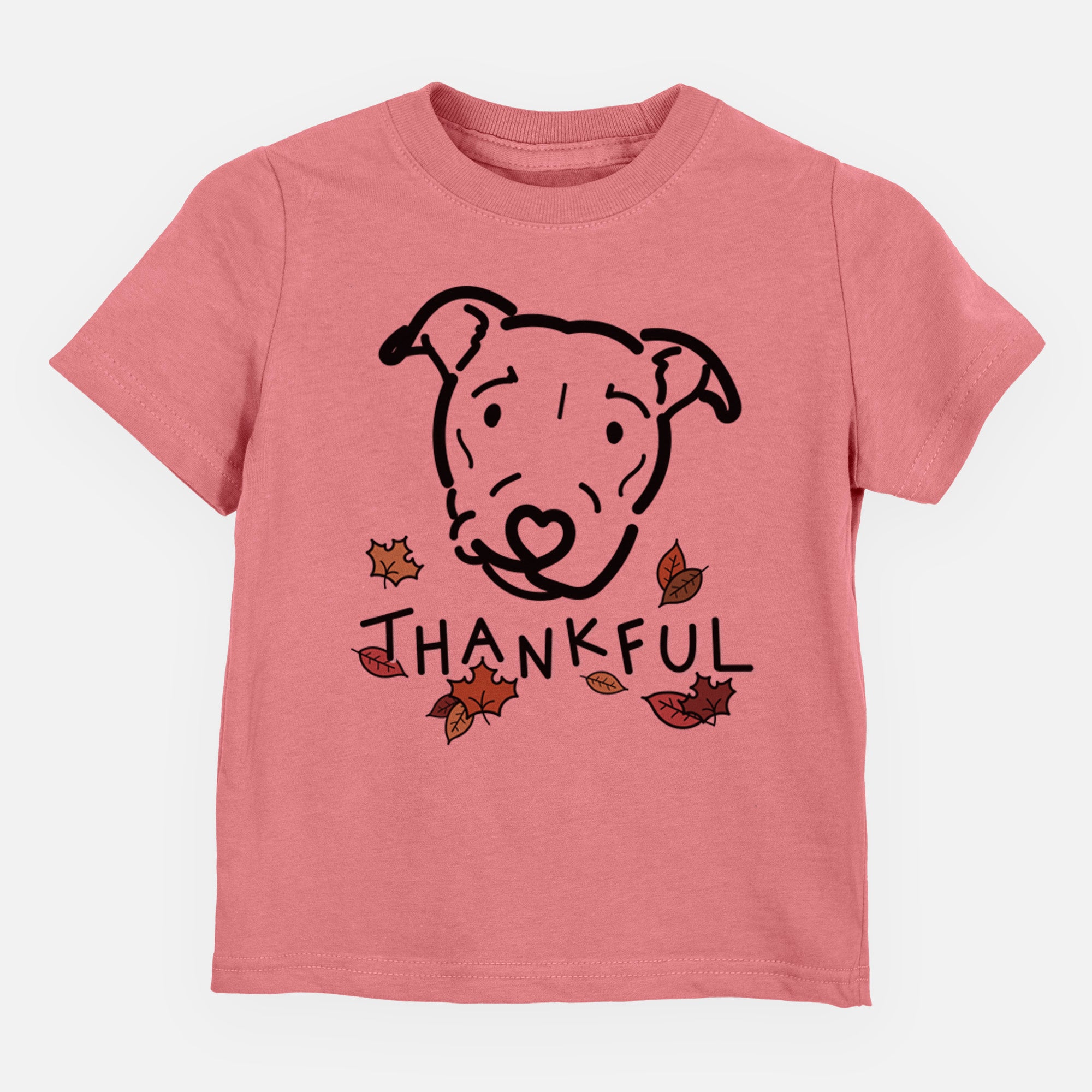 Thankful Pitbull Mix - Ernie - Kids/Youth/Toddler Shirt