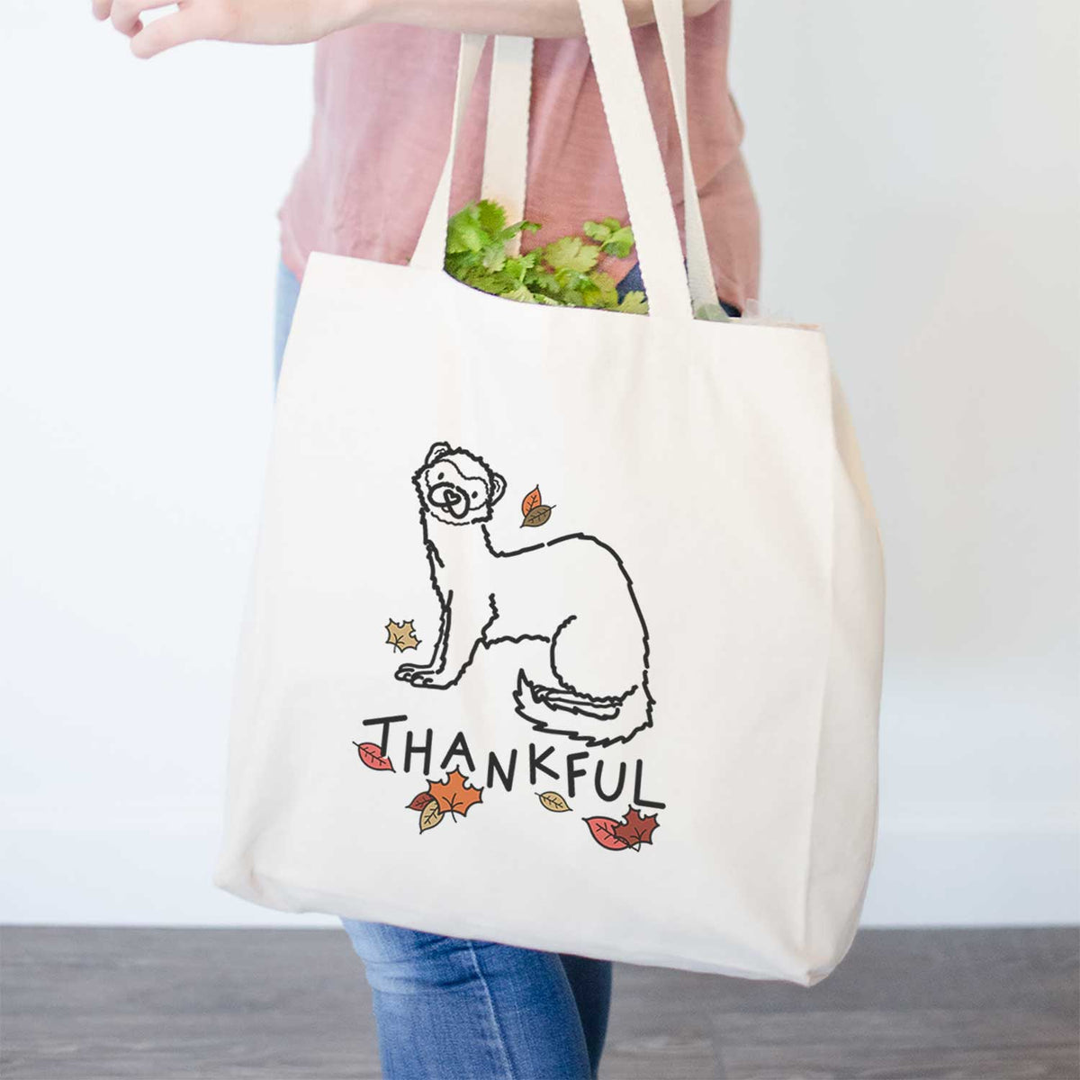 Thankful Ferret - Fern - Tote Bag