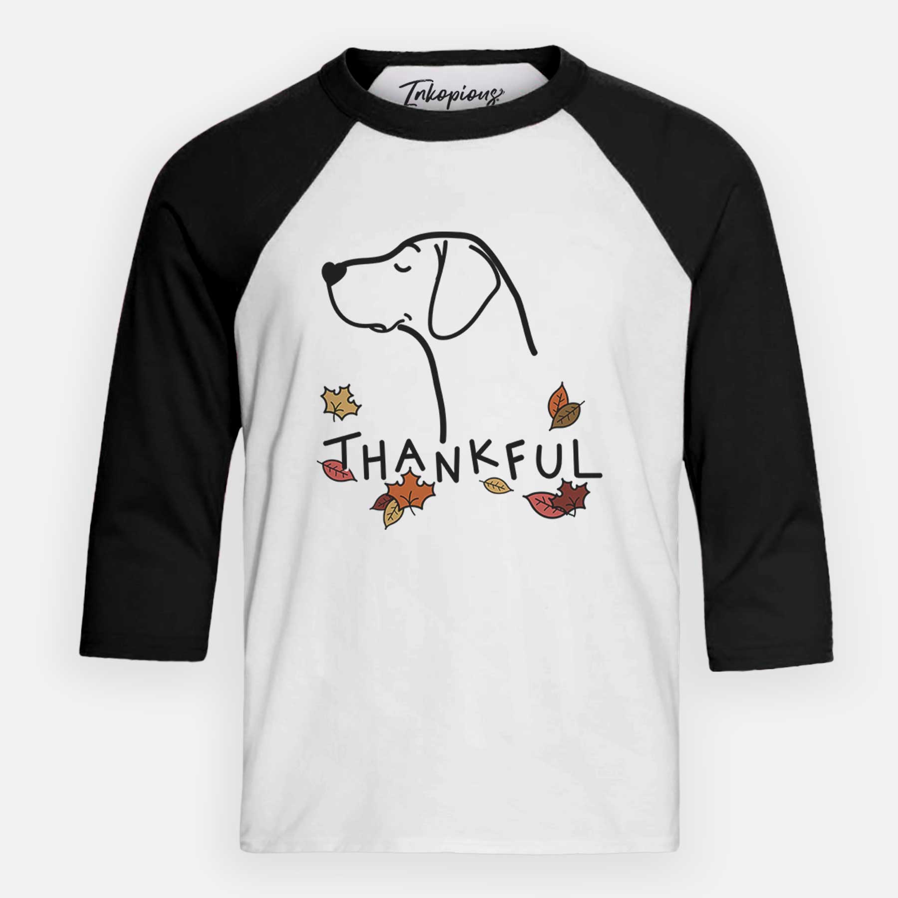 Thankful German Shorthaired Pointer - Youth 3/4 Long Sleeve