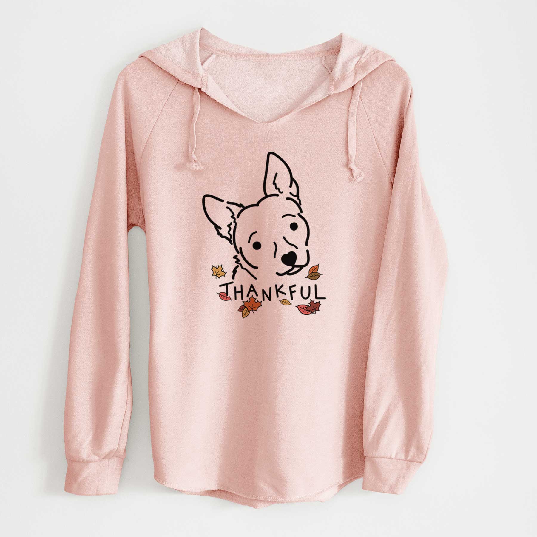 Thankful Chihuahua Mix - GiGi - Cali Wave Hooded Sweatshirt