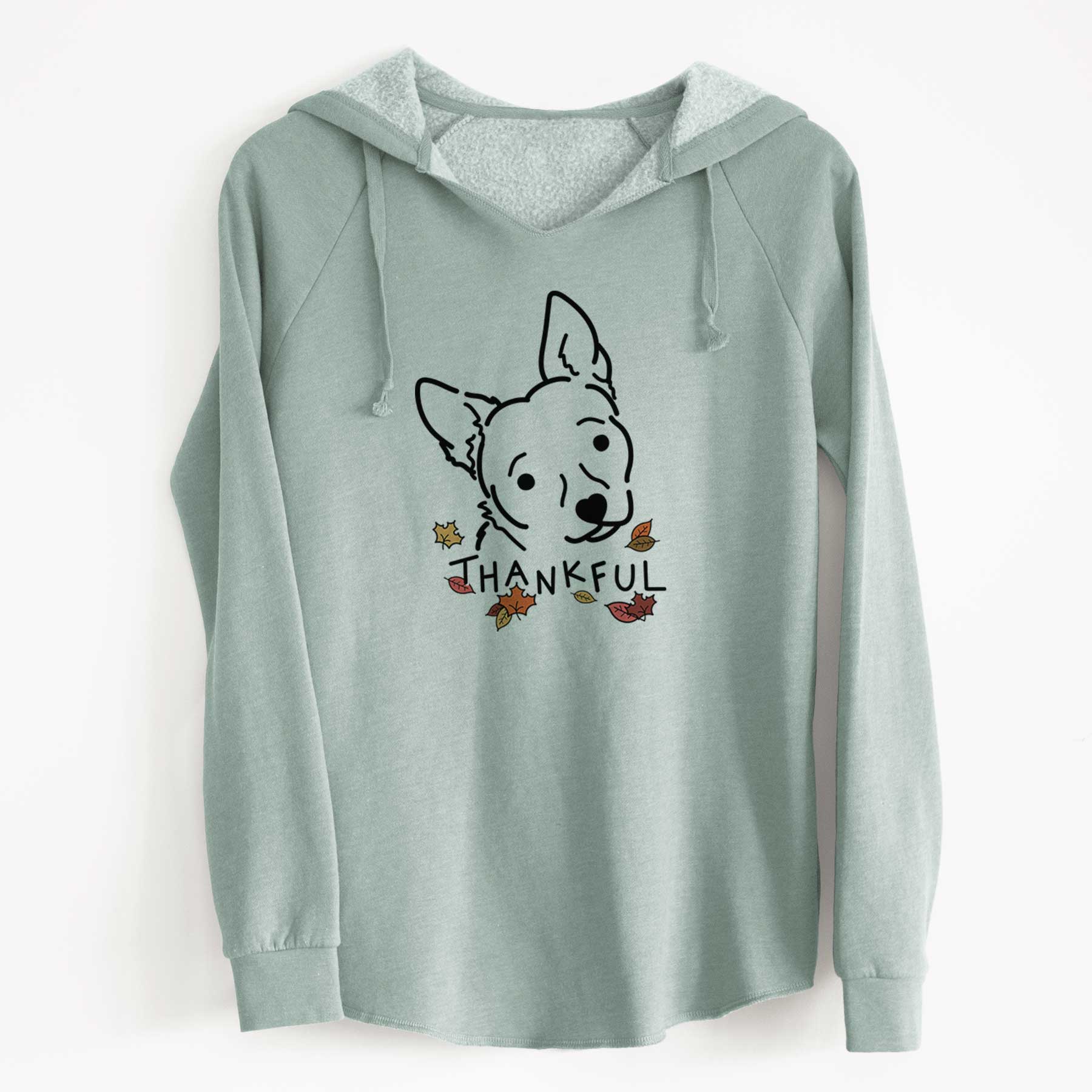 Thankful Chihuahua Mix - GiGi - Cali Wave Hooded Sweatshirt