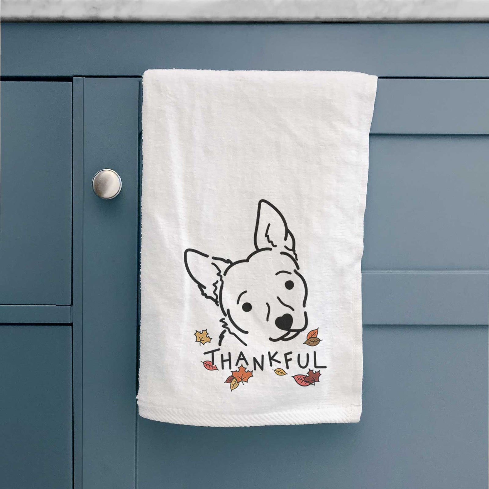 Thankful Chihuahua Mix - GiGi - Decorative Hand Towel