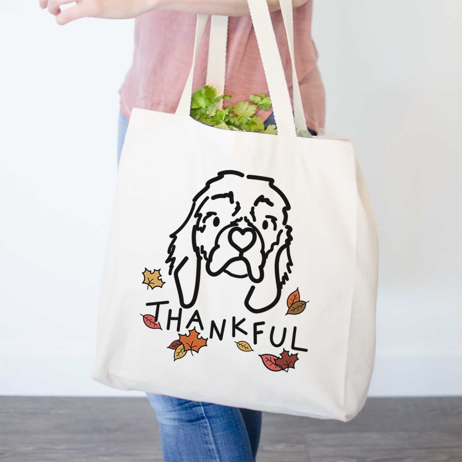 Thankful Cocker Spaniel - GiGi - Tote Bag