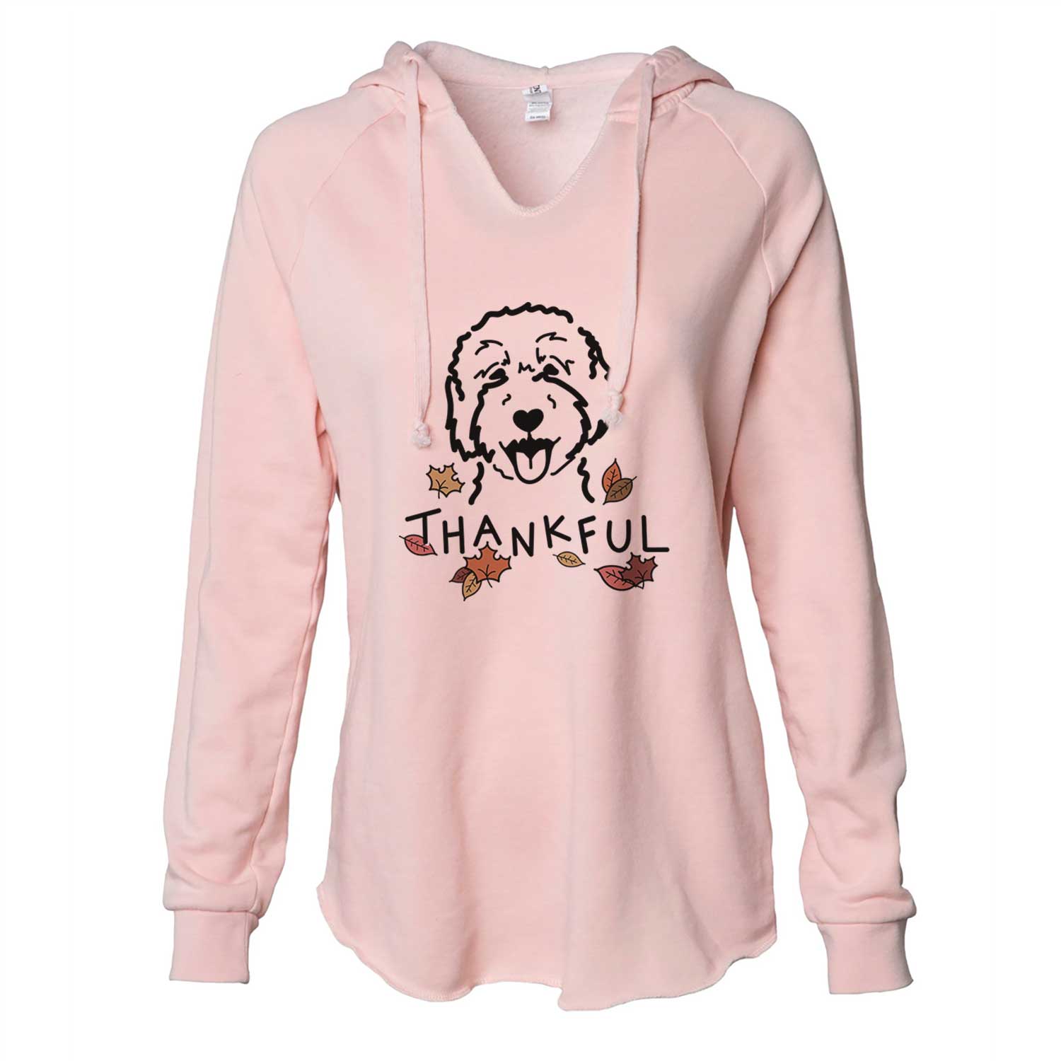 Thankful Goldendoodle 2 - Cali Wave Hooded Sweatshirt