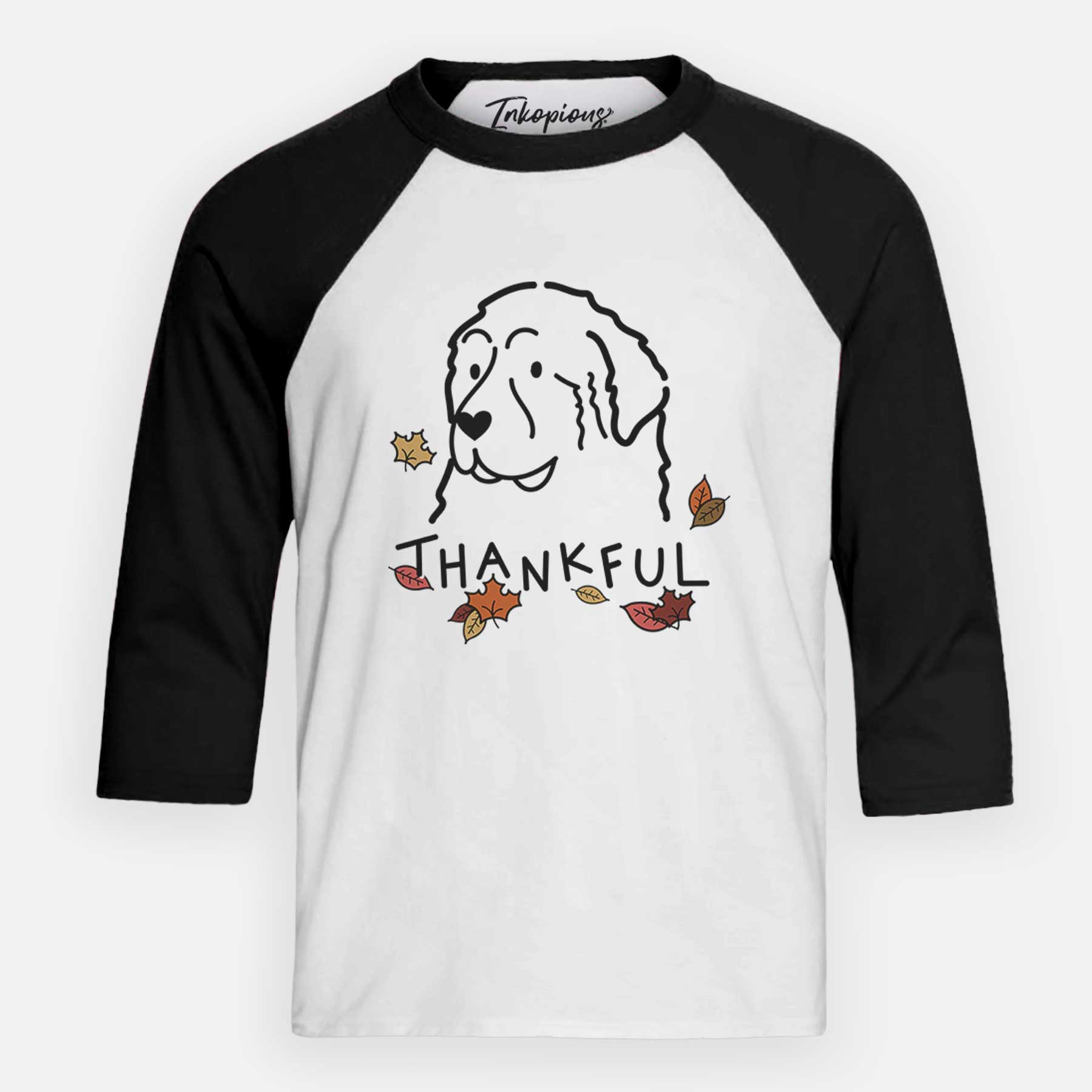 Thankful Great Pyrenees - Youth 3/4 Long Sleeve