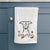 Thankful Greyhound - Decorative Hand Towel