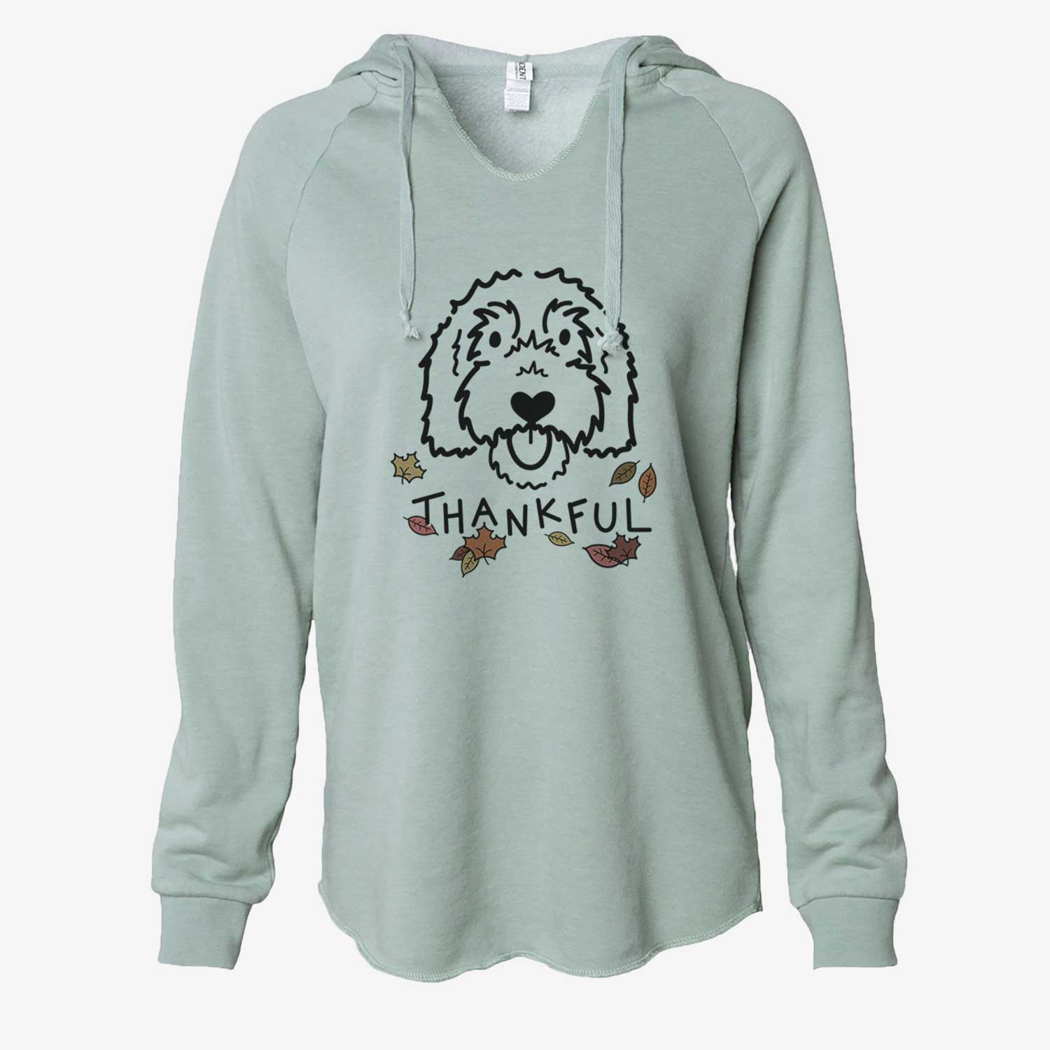 Thankful Goldendoodle - Gus - Cali Wave Hooded Sweatshirt