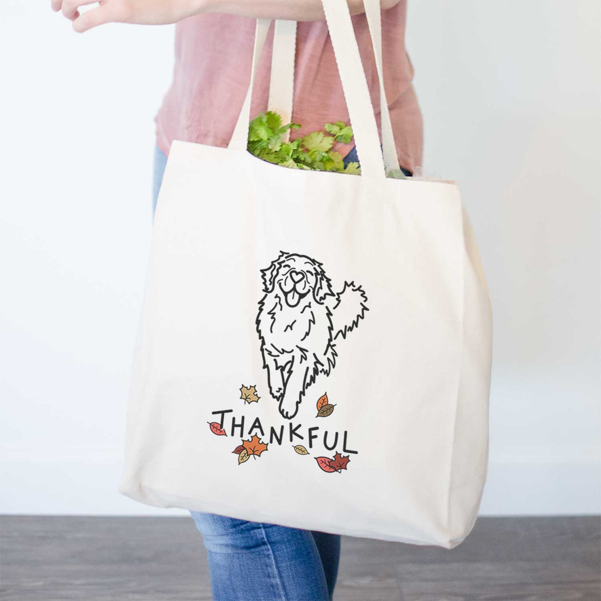 Thankful Golden Retriever - Hamlet - Tote Bag