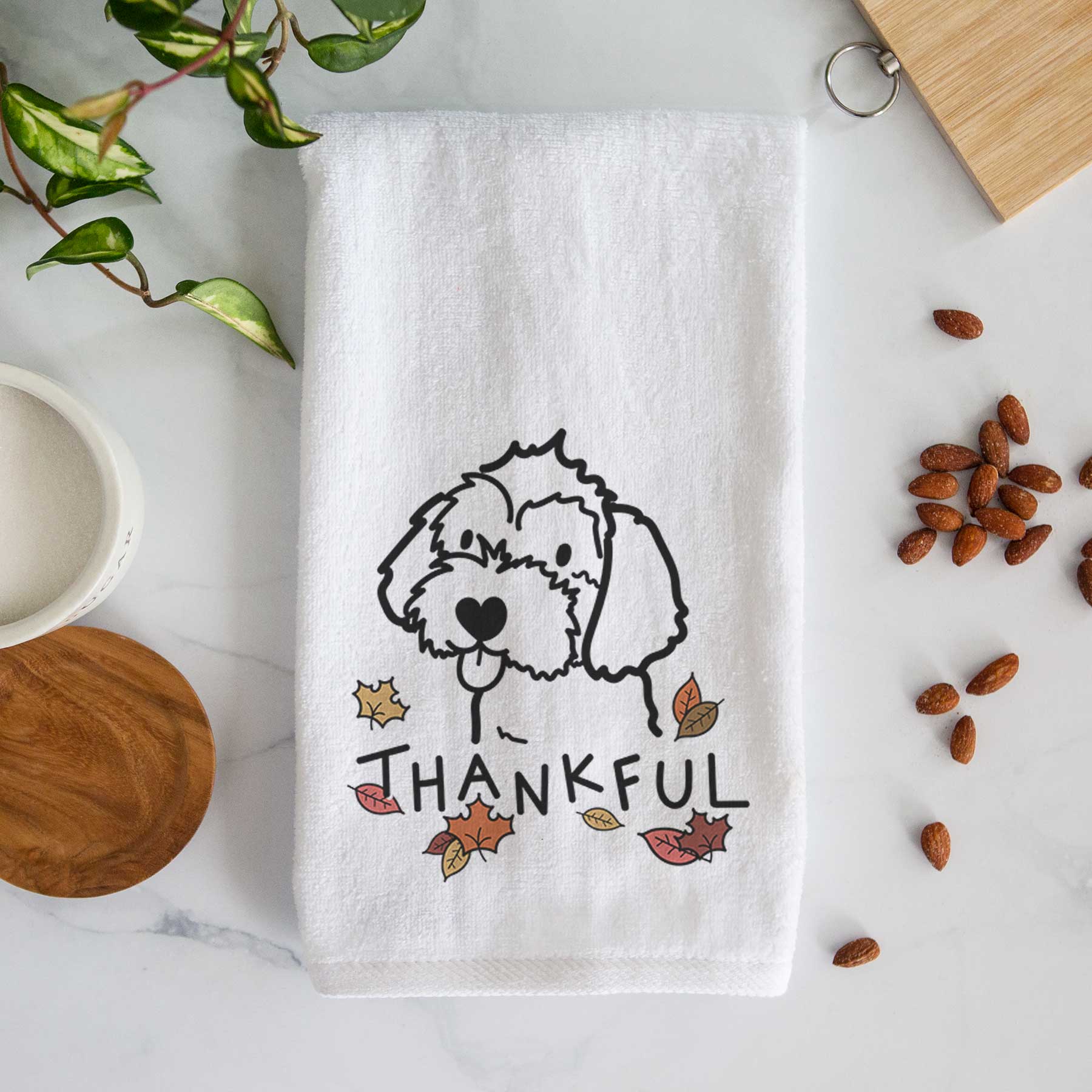 Thankful Havapoo - Decorative Hand Towel