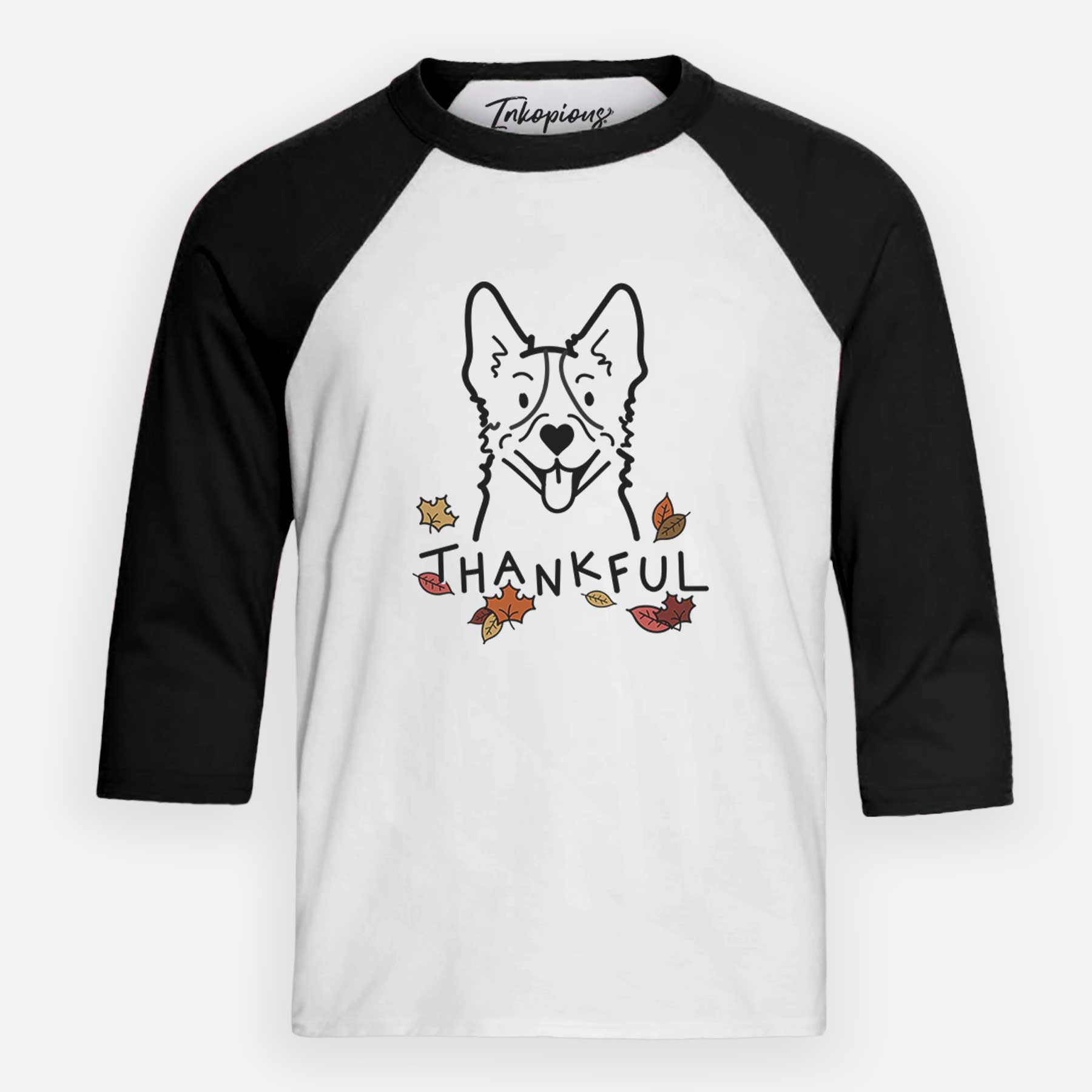 Thankful Heeler - Youth 3/4 Long Sleeve