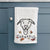 Thankful Pitbull Mix - Hemi - Decorative Hand Towel