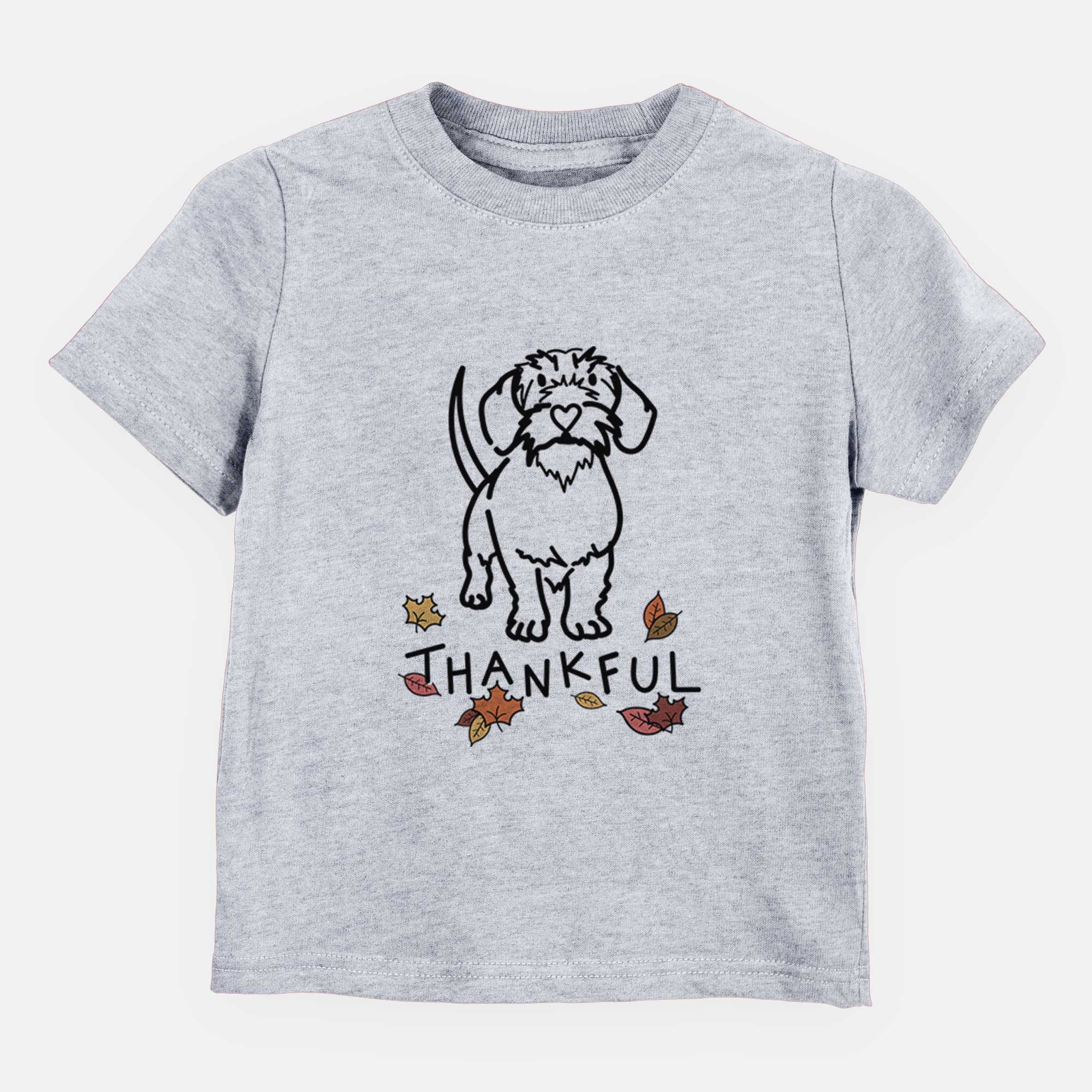 Thankful Wire Dachshund - Henry - Kids/Youth/Toddler Shirt