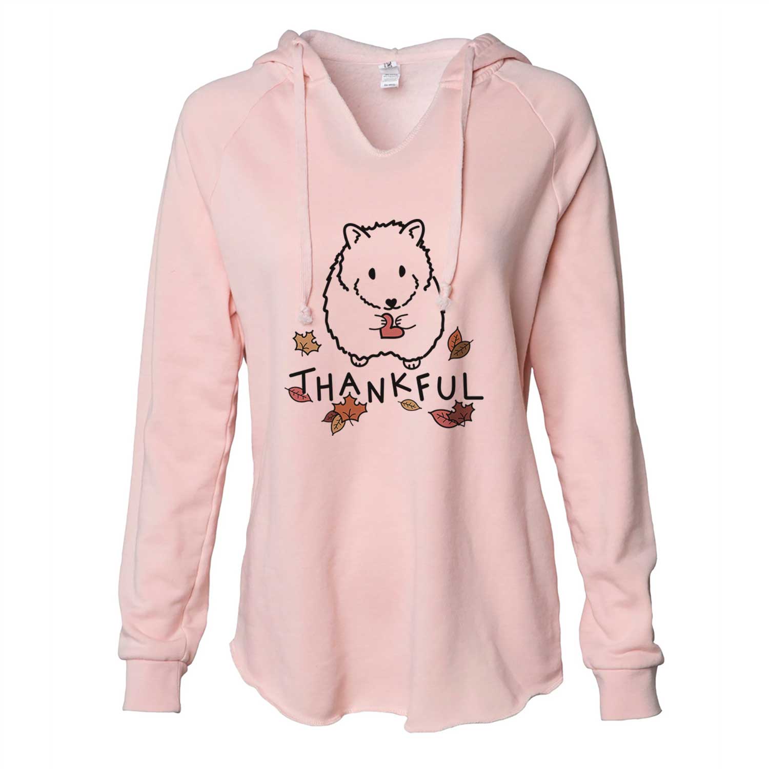 Thankful Hamster - Hilga - Cali Wave Hooded Sweatshirt