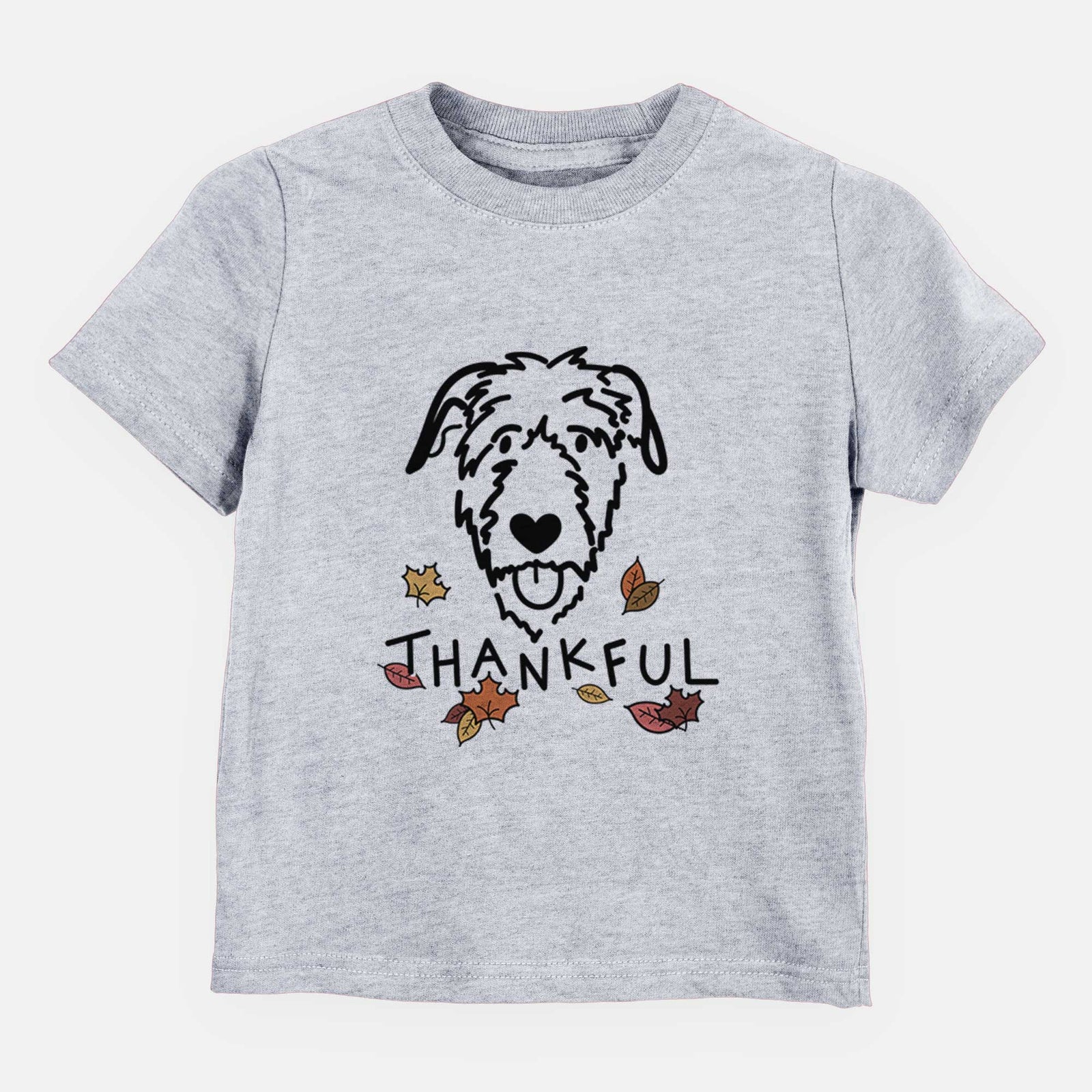 Thankful Irish Wolfhound - Kids/Youth/Toddler Shirt