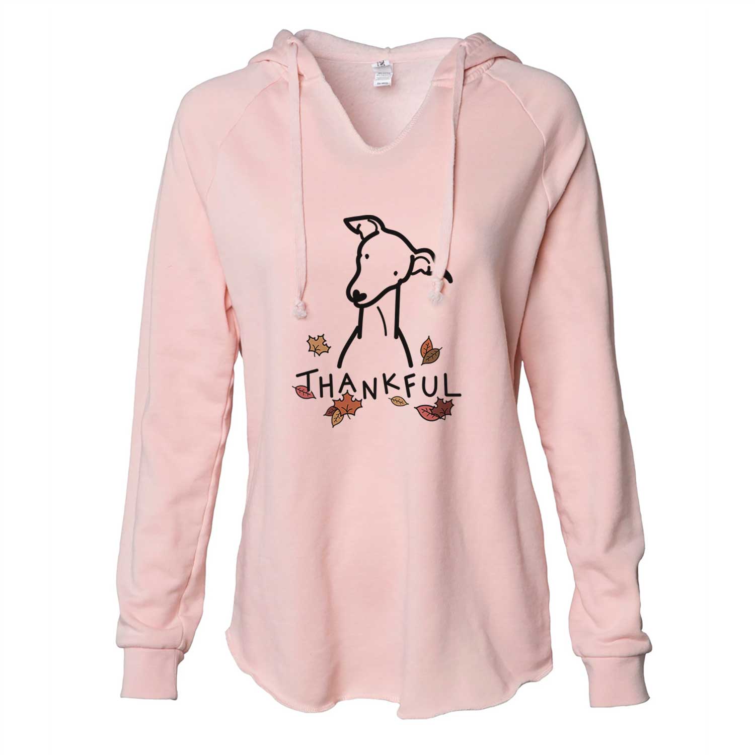 Thankful Italian Greyhound - Cali Wave Hooded Sweatshirt