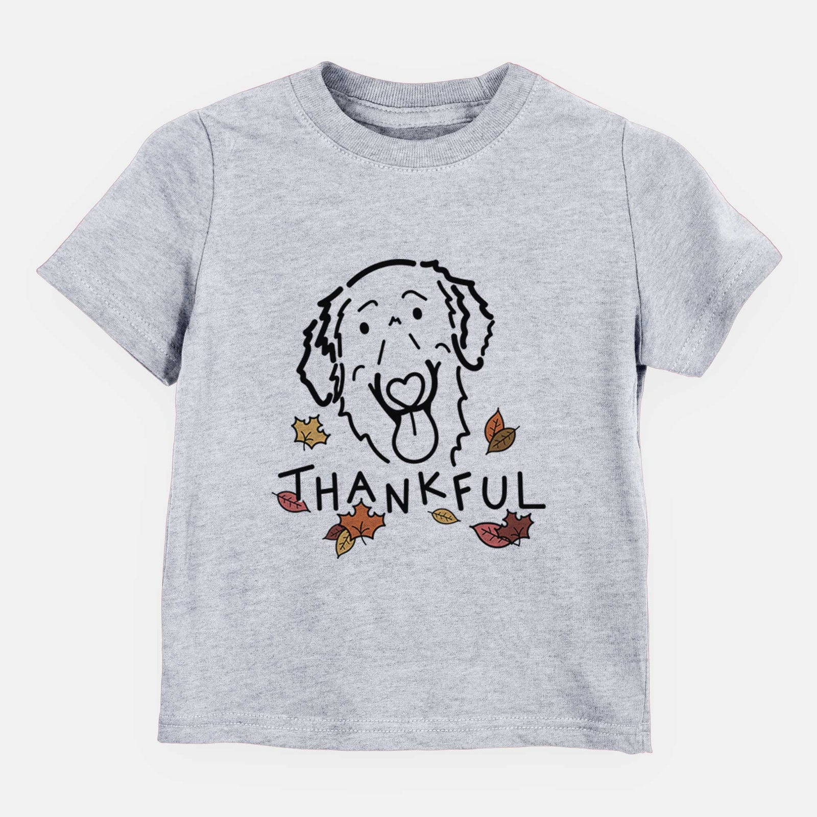 Thankful Flat-Coated Retriever - Jack - Kids/Youth/Toddler Shirt