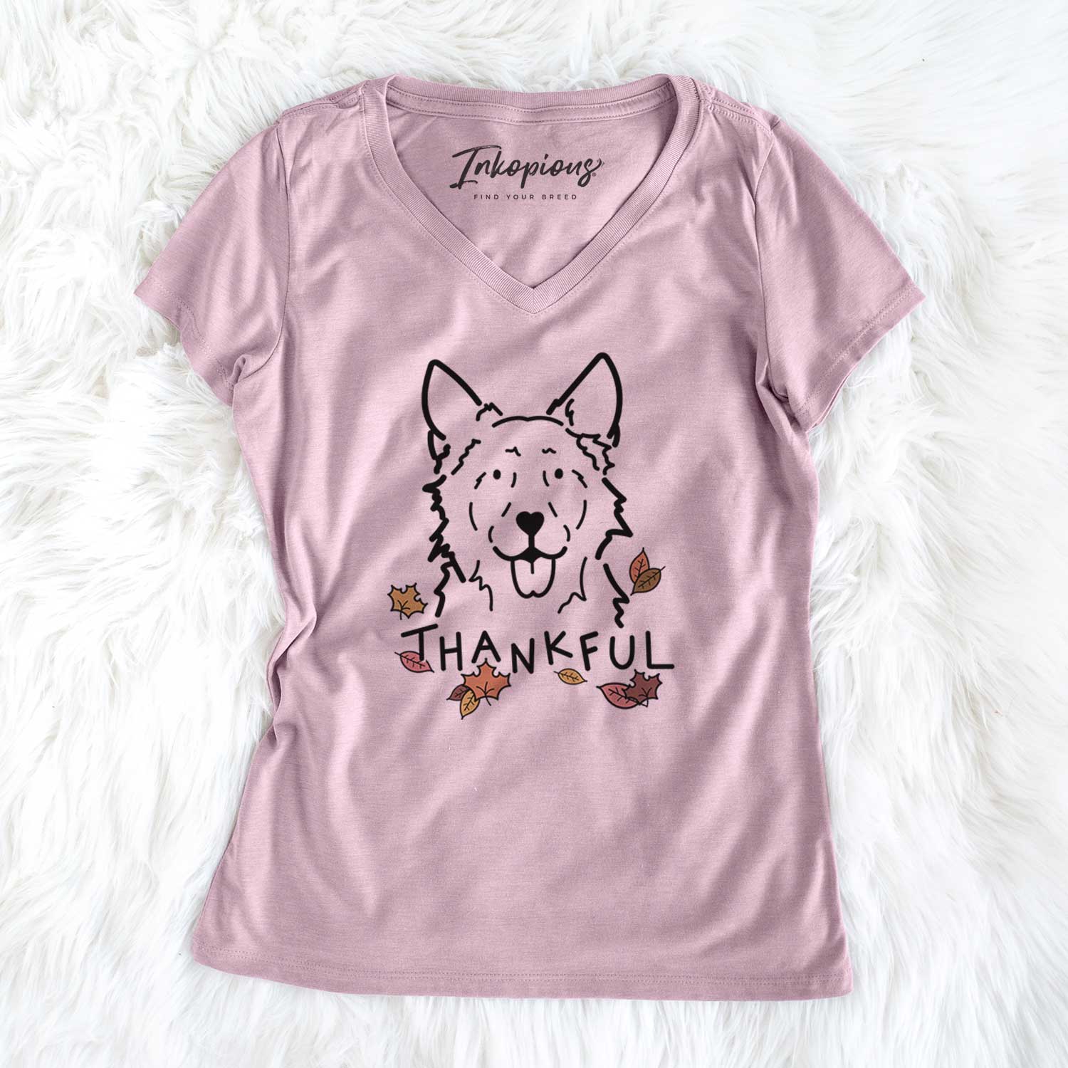 Thankful Mudi - Jack - Women's V-neck Shirt