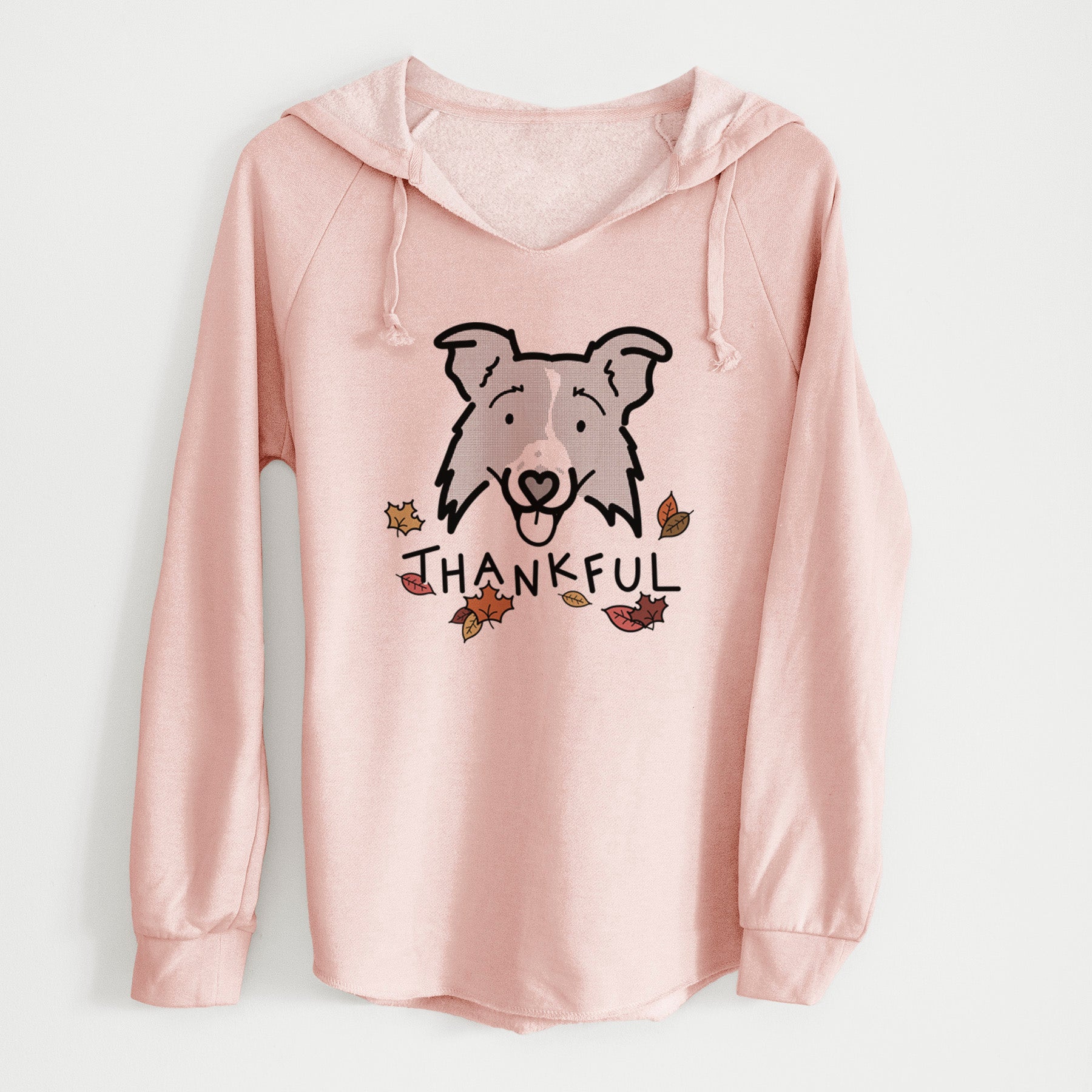 Thankful Border Collie 2.0 - Jam - Cali Wave Hooded Sweatshirt