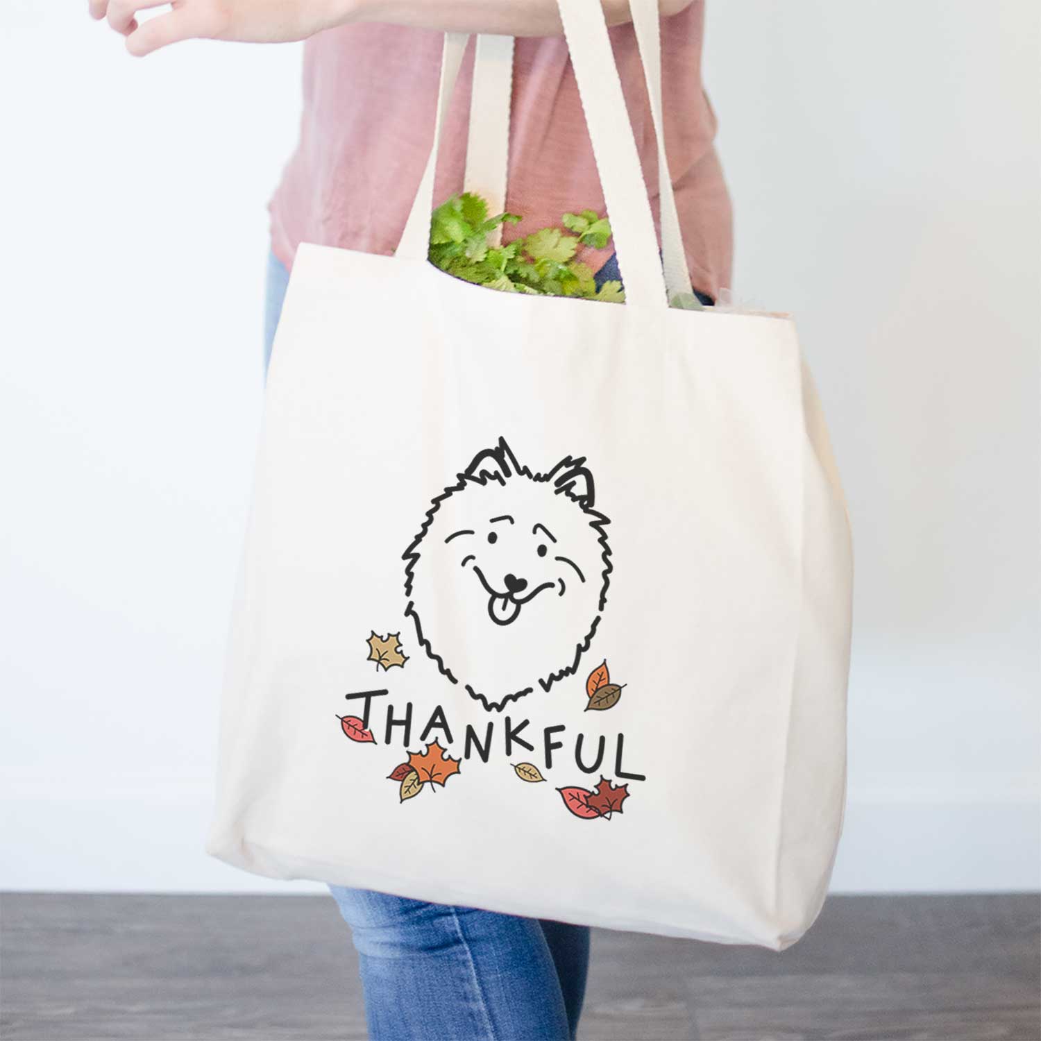 Thankful Keeshond - Tote Bag