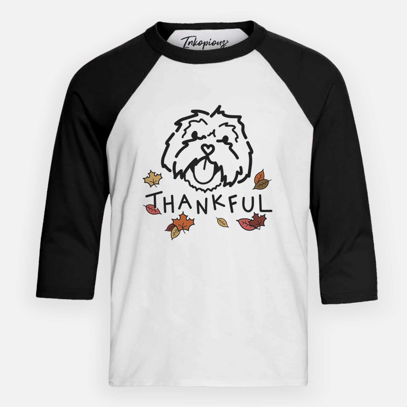 Thankful Lhasa Apso - Keia - Youth 3/4 Long Sleeve