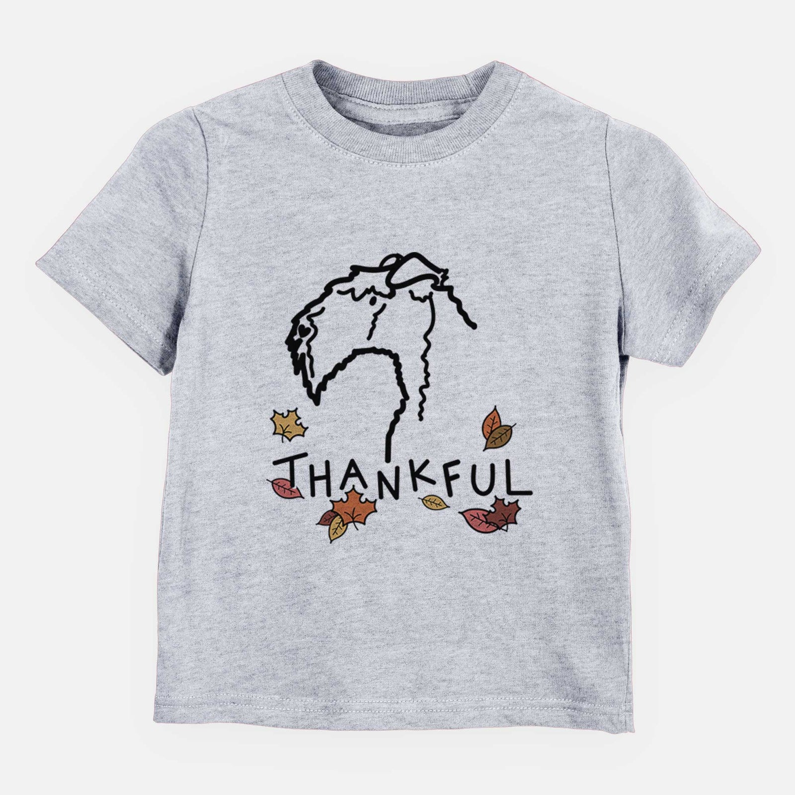 Thankful Kerry Blue Terrier - Kids/Youth/Toddler Shirt